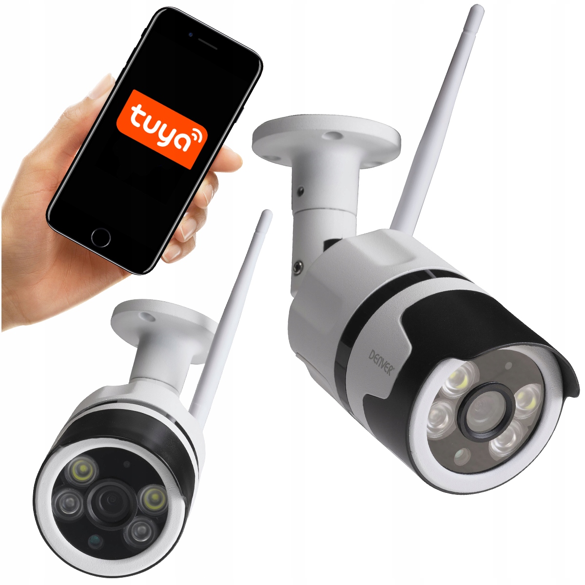 Denver Ip Kamera venkovní monitorovací 1080p Tuya