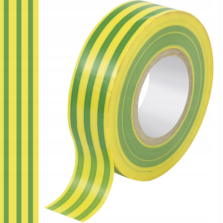 

Taśma Izolacyjna Zielono Żółta Lexton 19MM X 25M