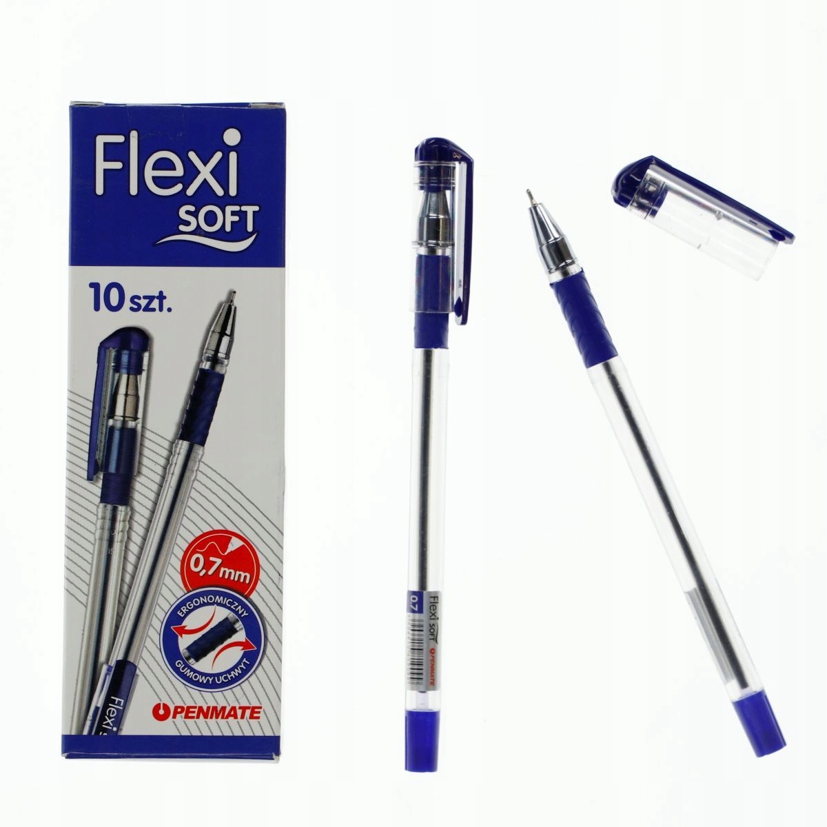 

Penmate Długopis Flexi Soft Niebieski 0,7 MM Blue