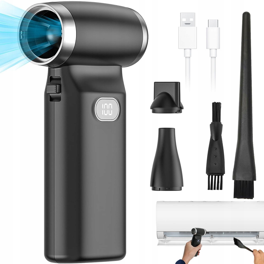 Elektrický Foukač Akumulátorový Foukač Prachu 100 Úrovní