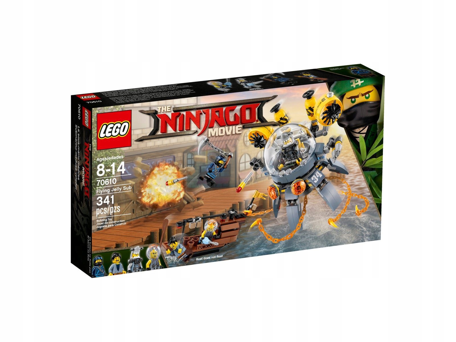 Lego Ninjago Movie 70610 Létající medúza Nové