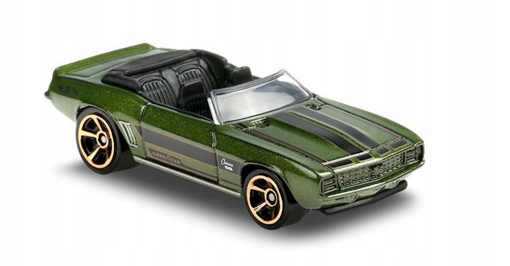 HOT WHEELS 69 CAMARO Marka Mattel