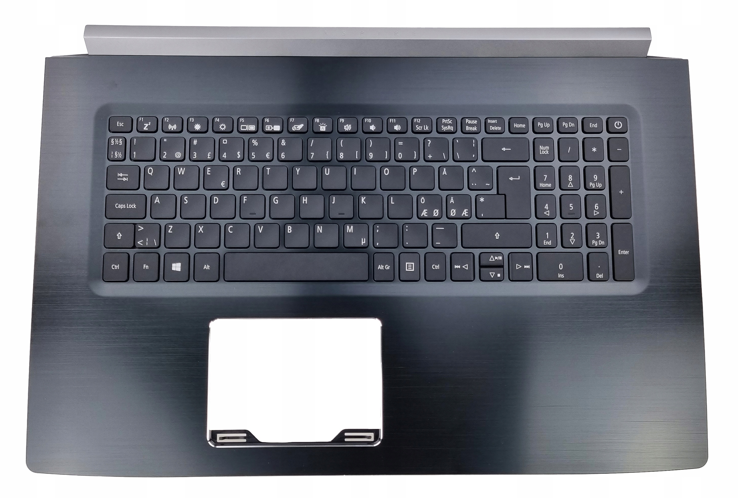 Nová Krytka Klávesnice Acer A717-72 A717-72G GTX1050 Nórska