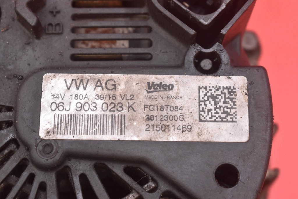 ALTERNATOR 06J903023K VW PASSAT B8 2.0 TSI 220 KM 14-19