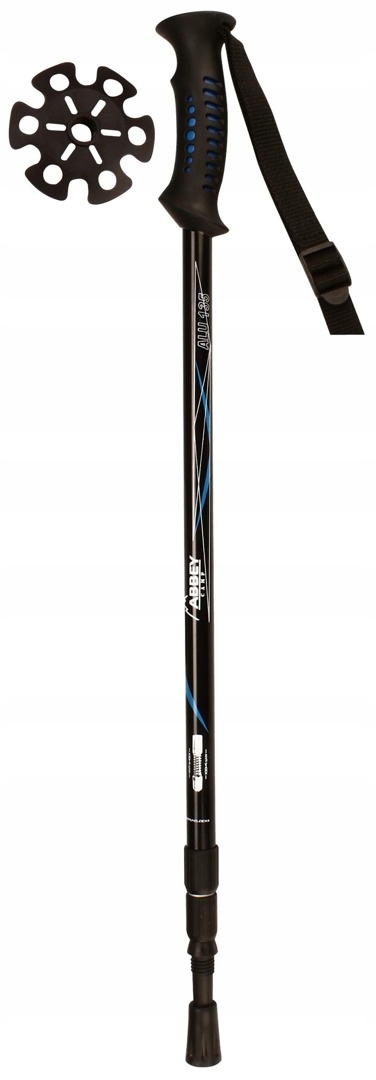 Trekingová hůl na chůzi s regulací Anti-Shock Abbey 63-135 cm