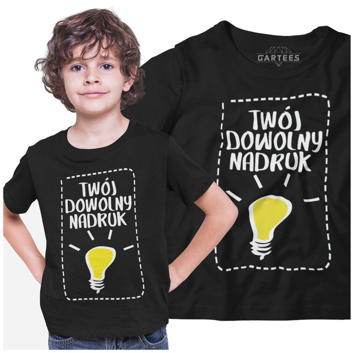 

Koszulka T-shirt Z Twoim Dowolnym Nadrukiem 190G