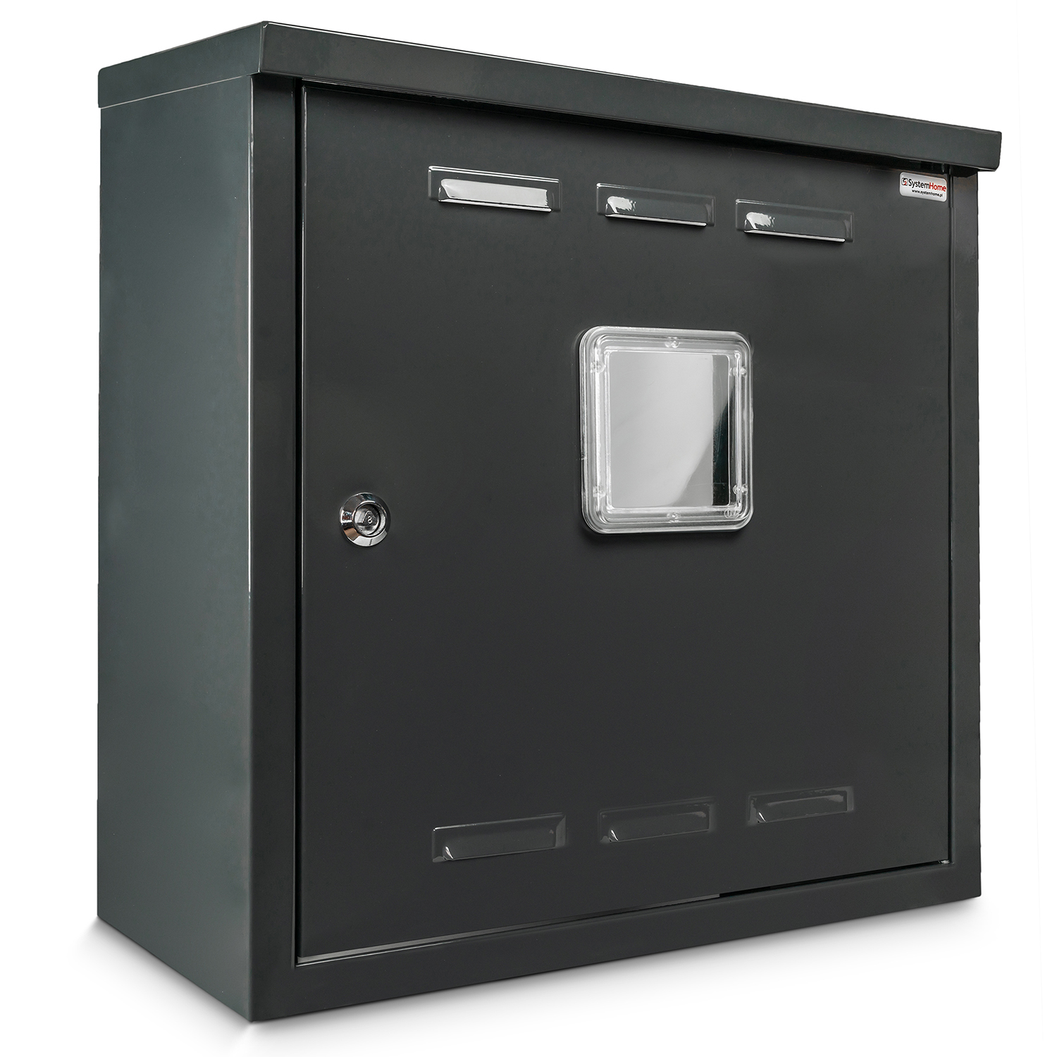 Plynová skříňka 50x50x25 cm grafit