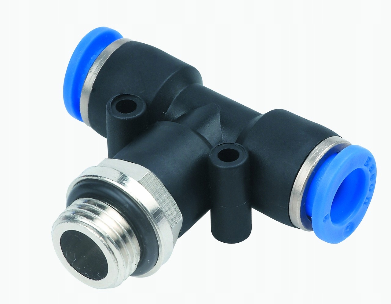 

Trójnik złączka wtykowa wąż 12mm gwint 1/4 cala