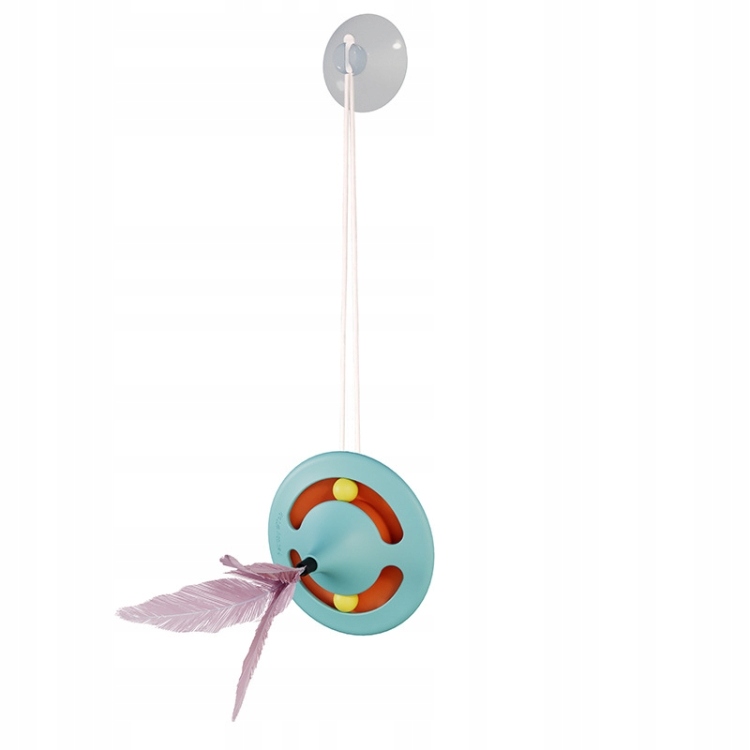 Hračka pro kočky – tyrkysová