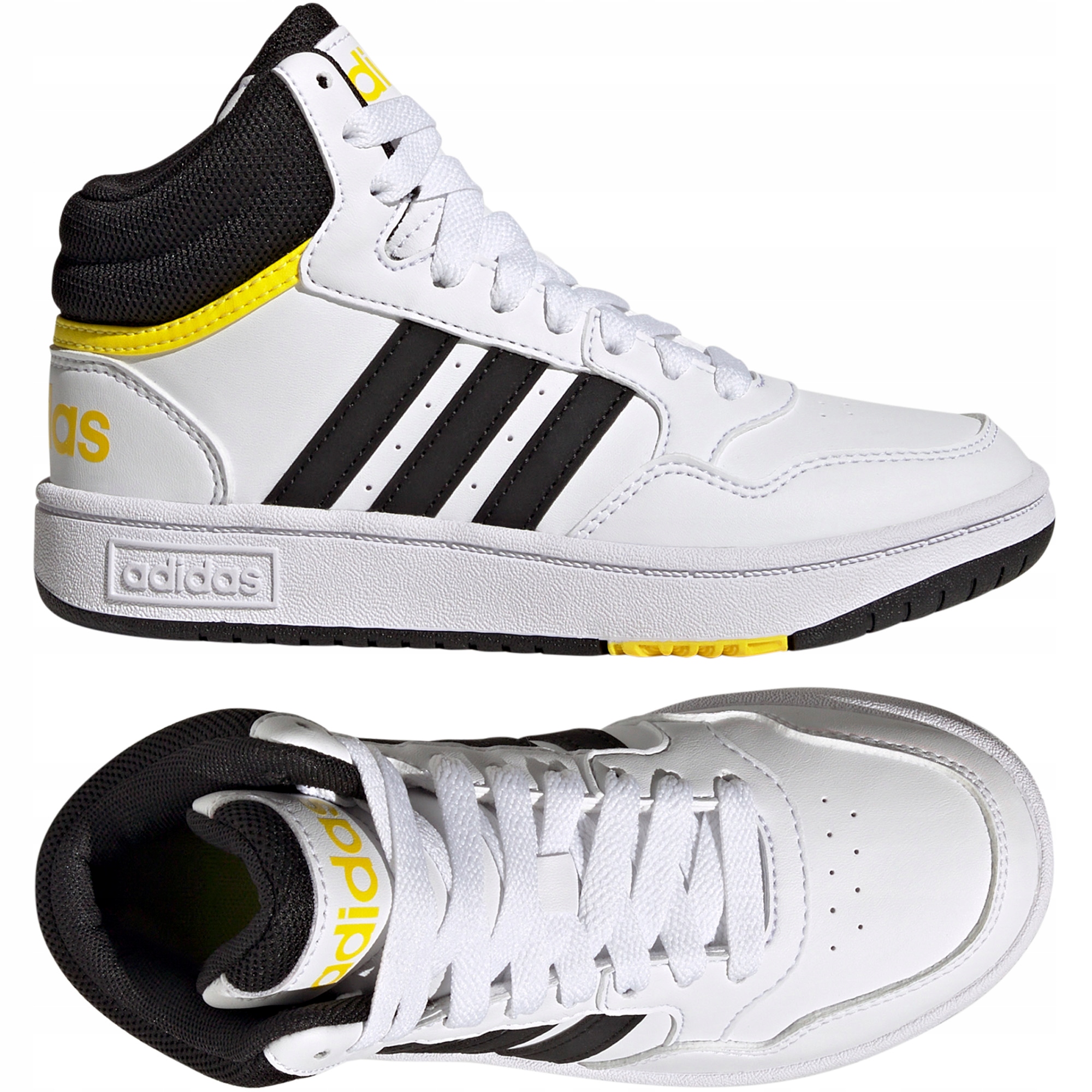

Buty Młodzieżowe Adidas Hoops MID 3 GZ1928 38