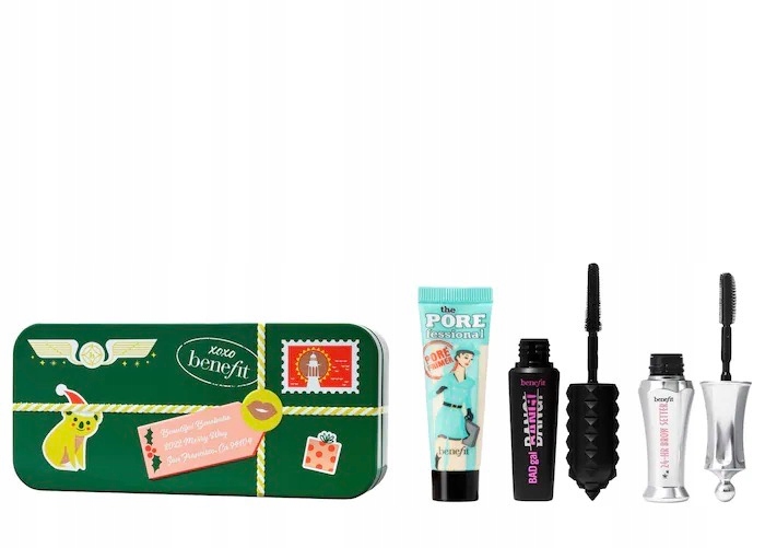 BENEFIT COSMETICS MERRY MINI MAIL ZESTAW