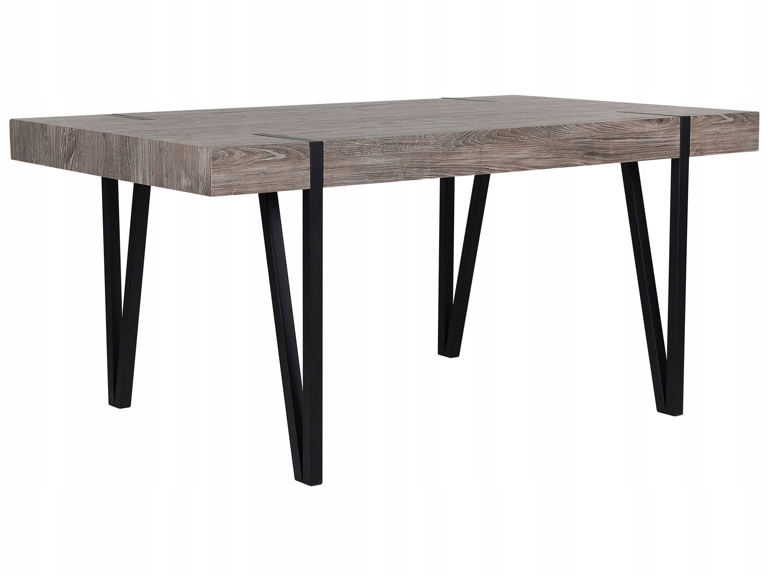 Stół do jadalni 180x90 ciemne drewno
