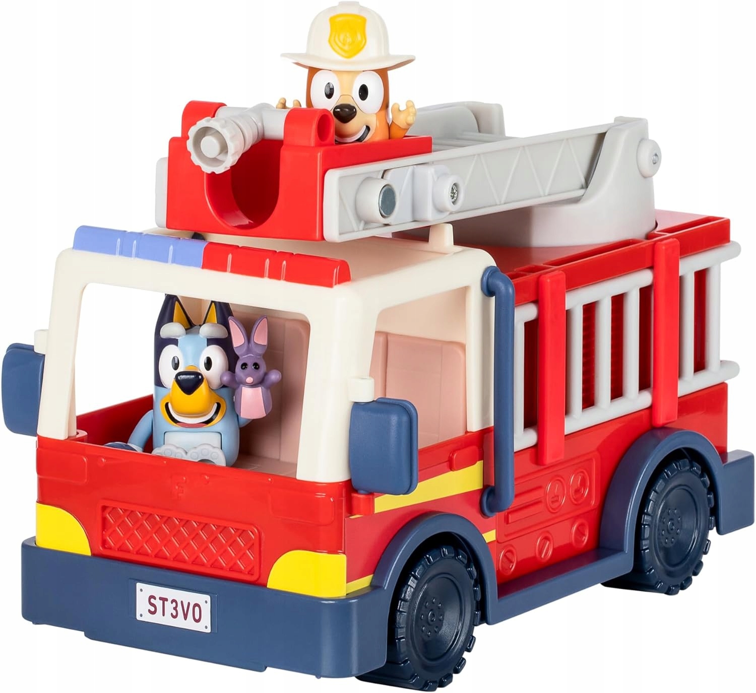 Moose Toys Bluey Wóz strażacki z 2 figurkami Firetruck