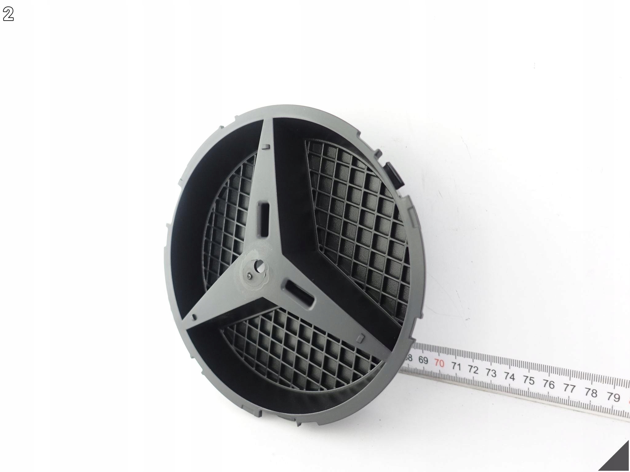 MERCEDES holder spoiler below logo EMBLEMAT grill A0008880060