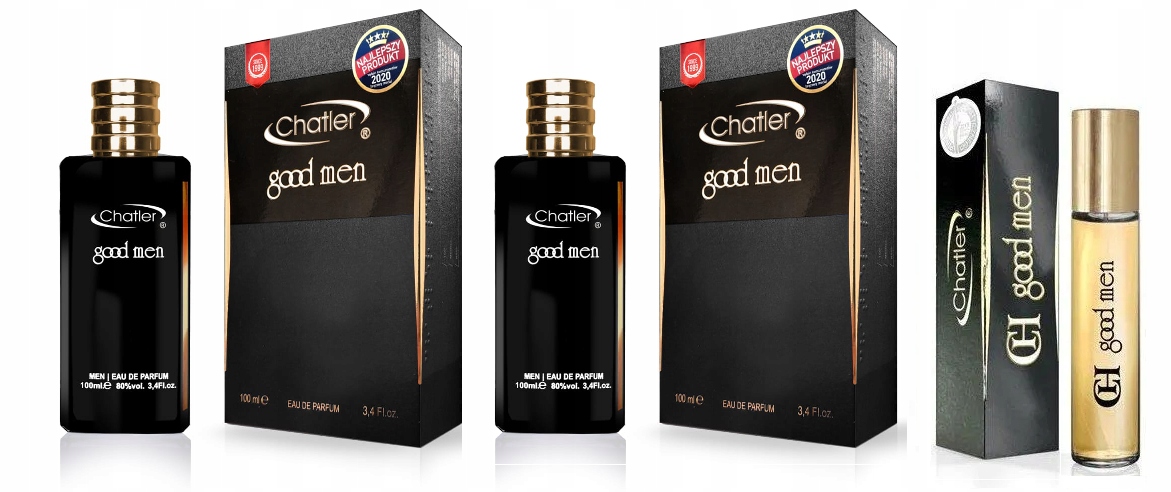 Chatler Good Men 2x100 ml 30 ml pánská parfémovaná voda