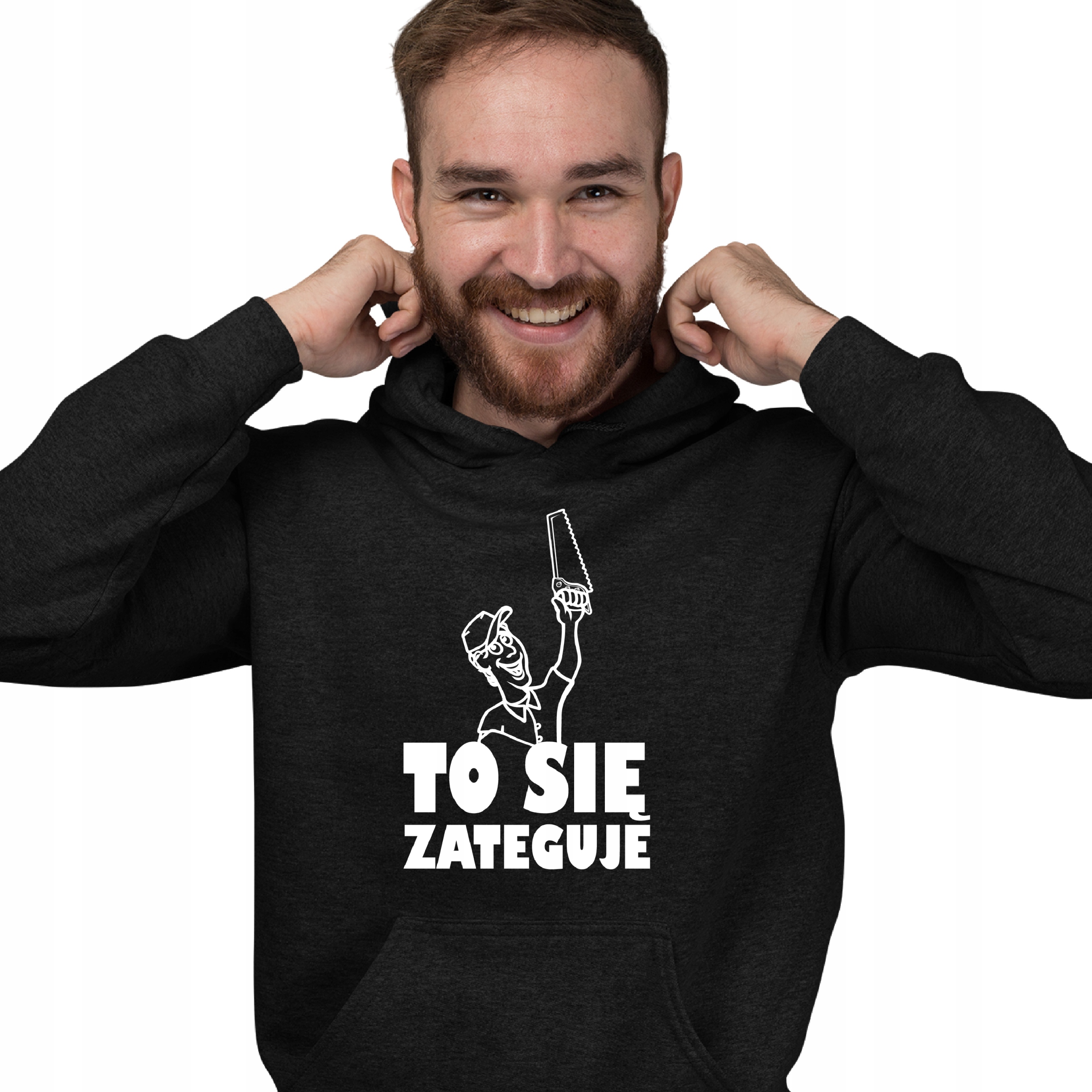 

Bluza Męska Z Kapturem Zawód Stolarz Super Prezent