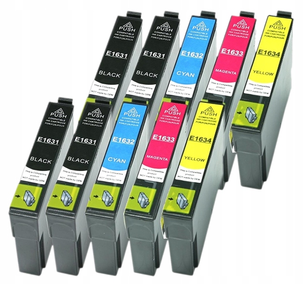 

Tusze Do Drukarki Epson T1631-34 WF2510WF WF2530WF
