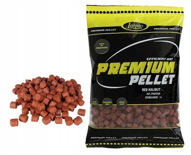 Pellet Lorpio Red Halibut 2 mm 700g