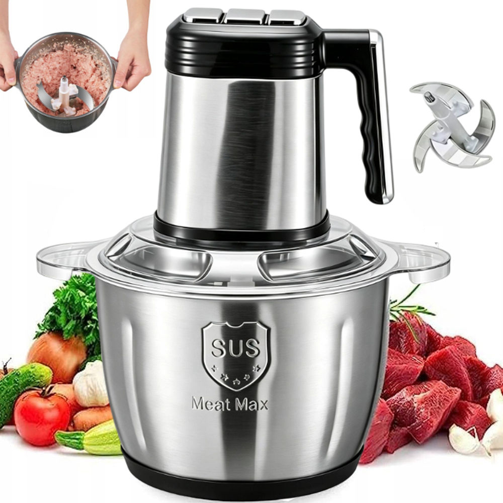 Kuchyňský Drtič Potravin Sekáček Mixér Na Zeleniny Maso 300W 3L