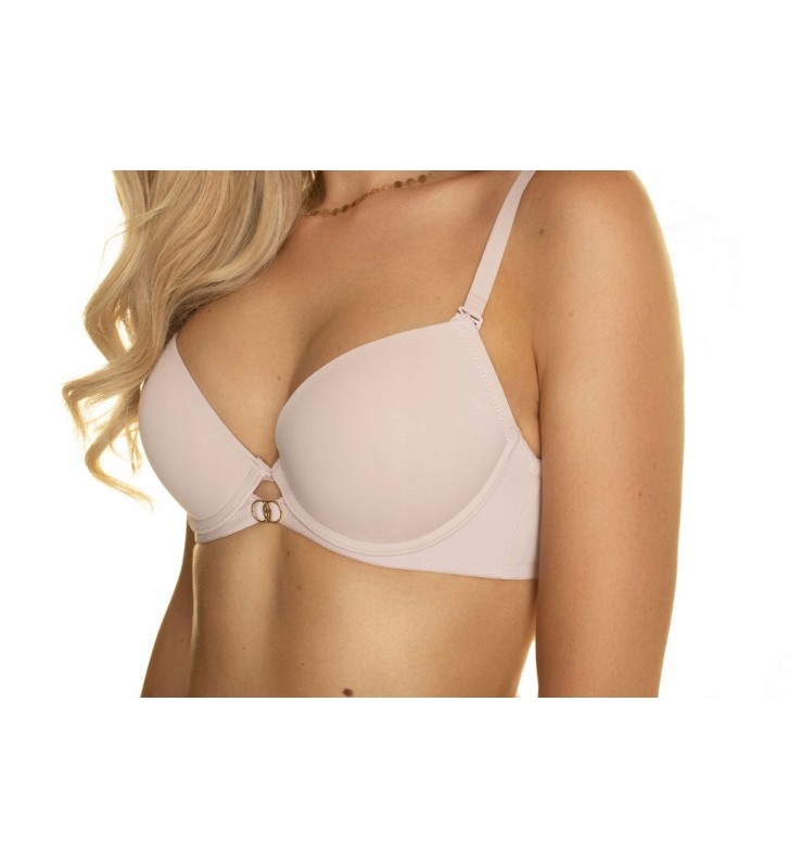 Push-up podprsenka Konrad Molly push-up pudrová růžová 80C