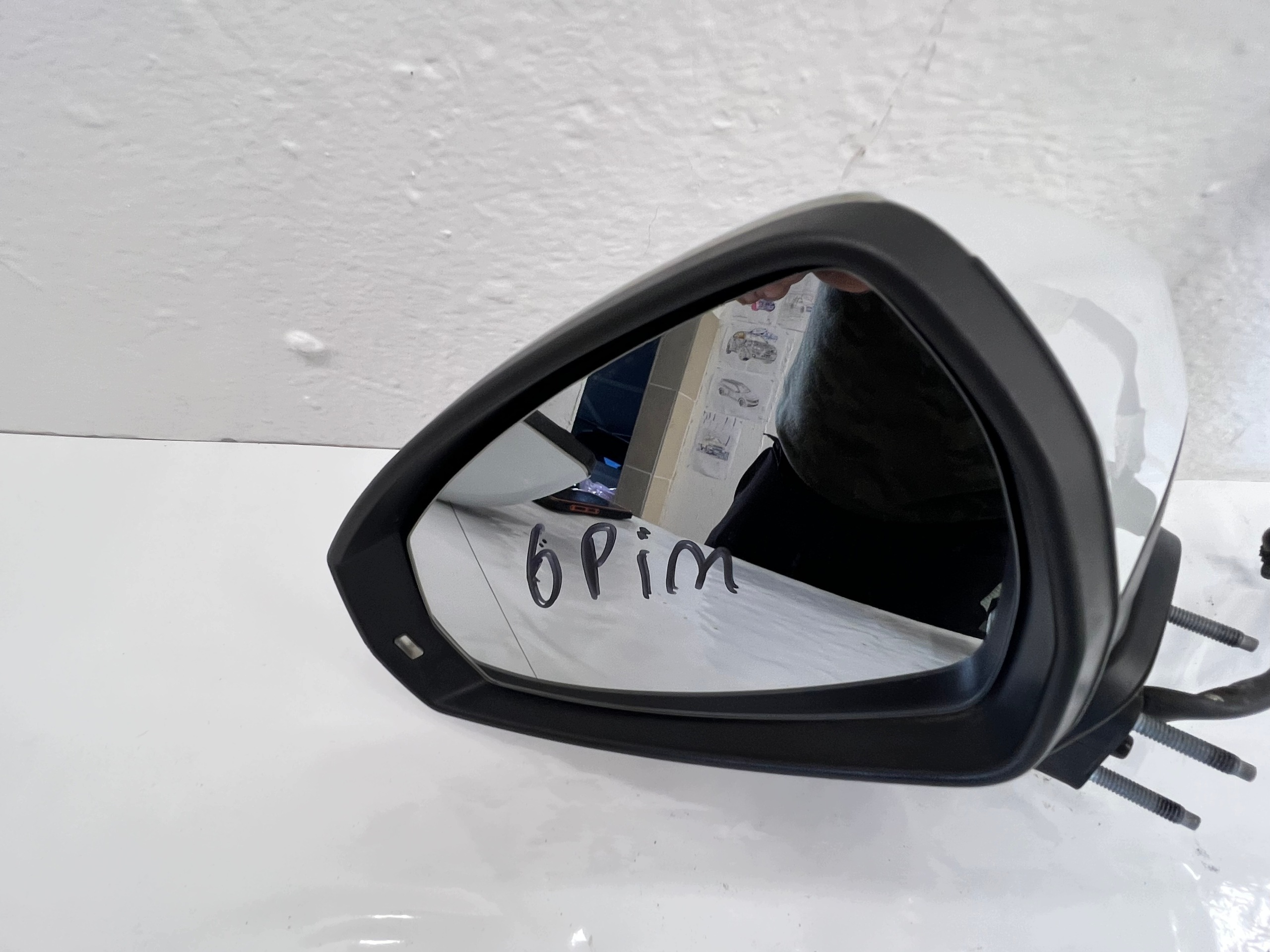 mirror left complete 6-PIN AUDI A3 8V 8V5 sedan LS9R EUROPA