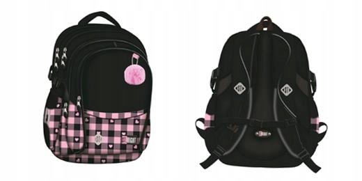 Plecak 4 Komorowy BP1 Pink Checkered