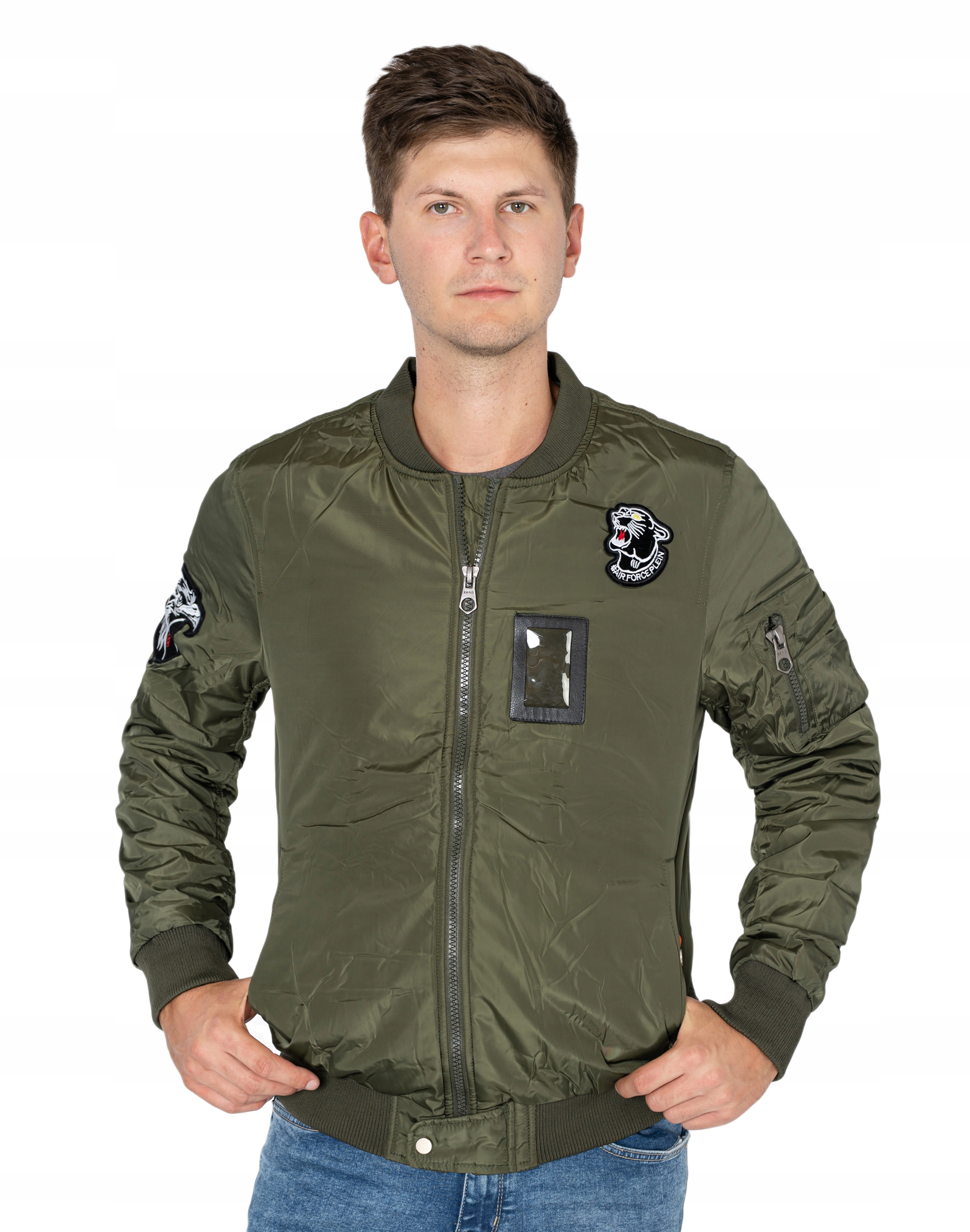 

Kurtka Bomberka Męska Pilotka Ocieplana J906-3 r M