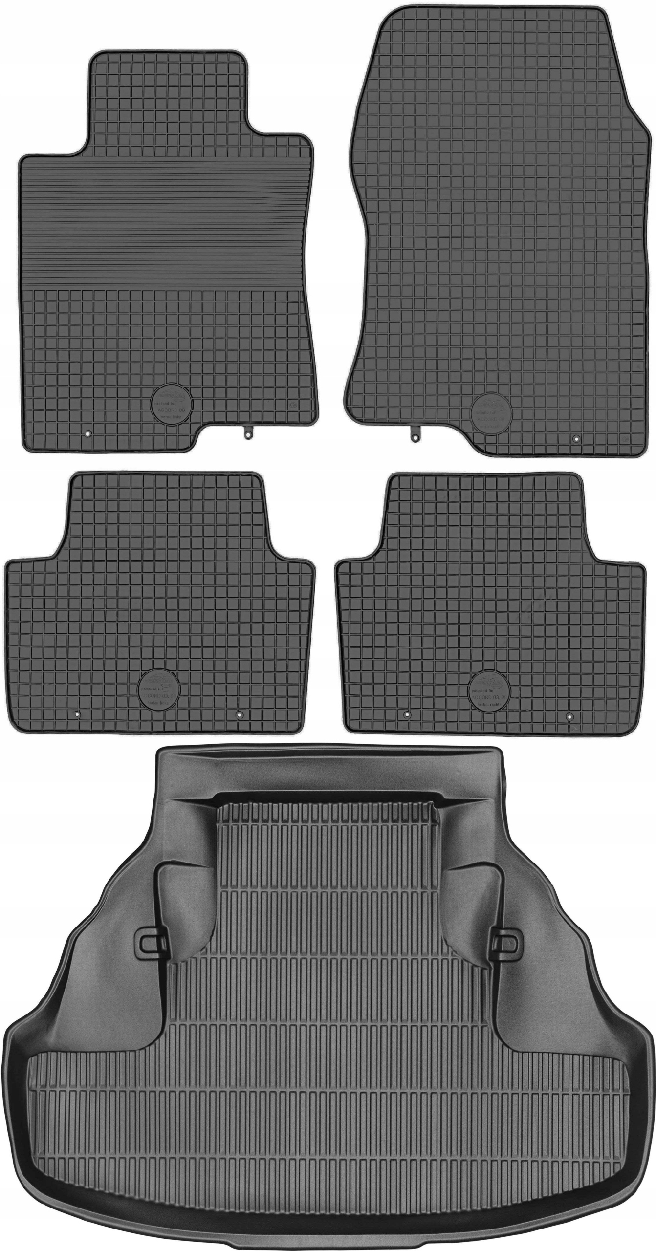 Honda Accord VIII Sedan od roku 2008-2015 Sada Koberce batožinový priestor