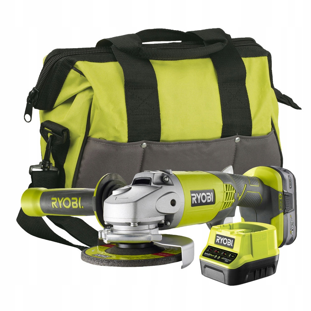 

Ryobi Szlifierka Kątowa Akumulatorowa R18AG-140