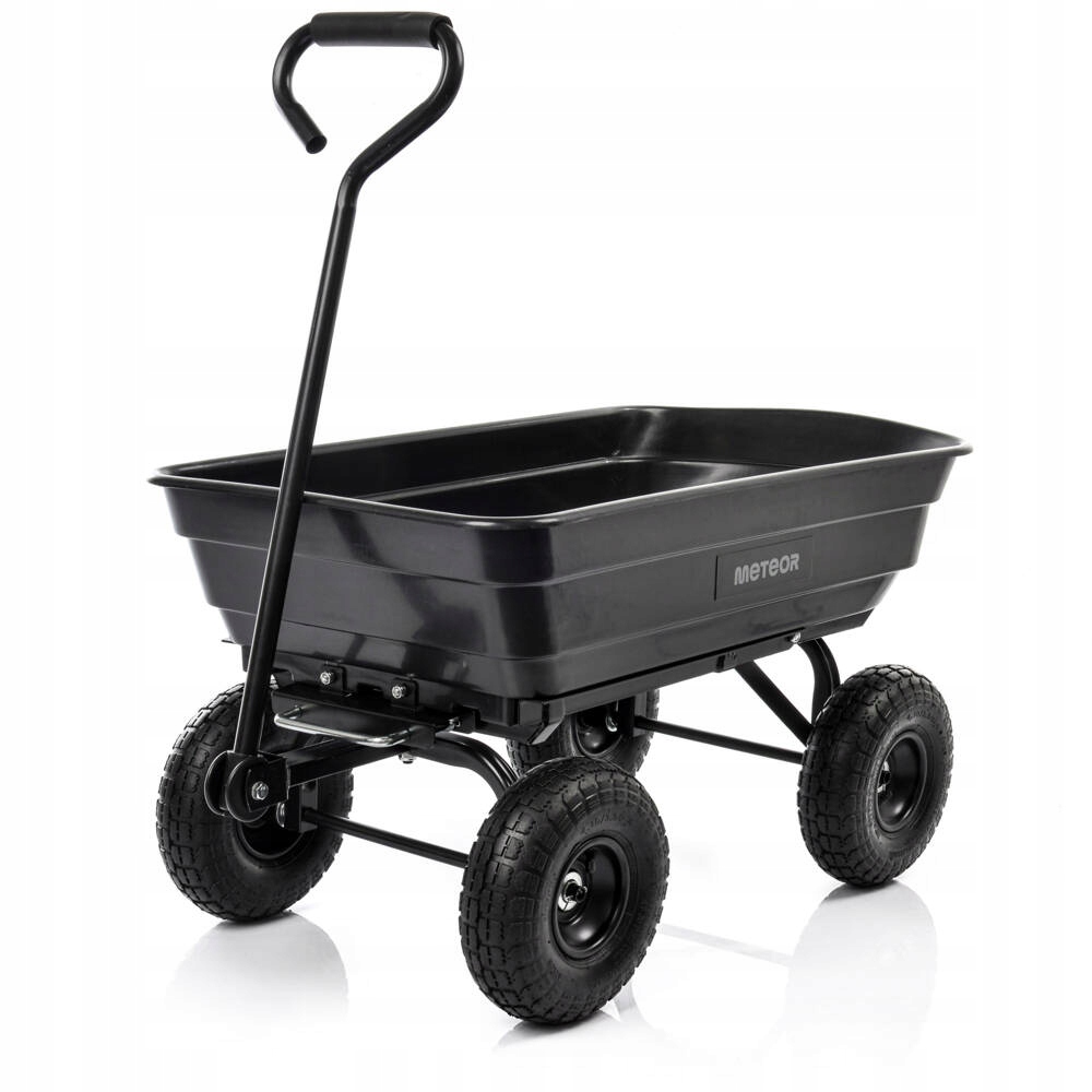 Wózek taczka ogrodowy transportowy 3w1 wywrotka przyczepka do 250 kg Meteor