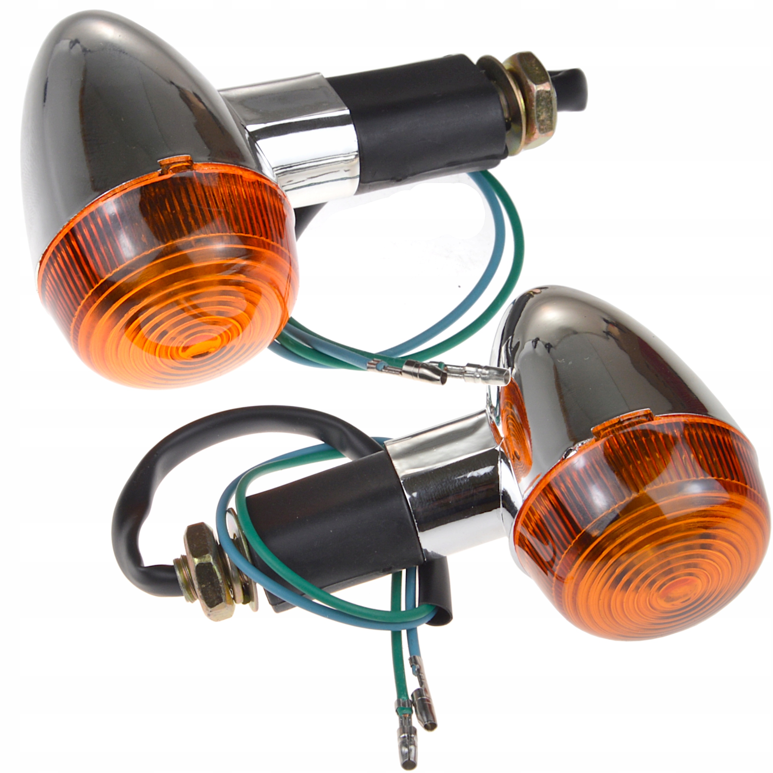 KIERUNKOWSKAZ KIERUNKOWSKAZY CHROM PRZÓD TYŁ PARA