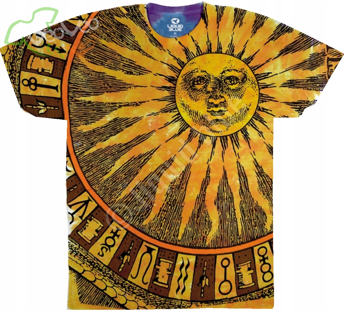 Sun Moon Liquid Blue XL