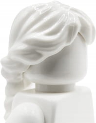 

Lego włosy figurki 88286 damskie, białe, warkocz