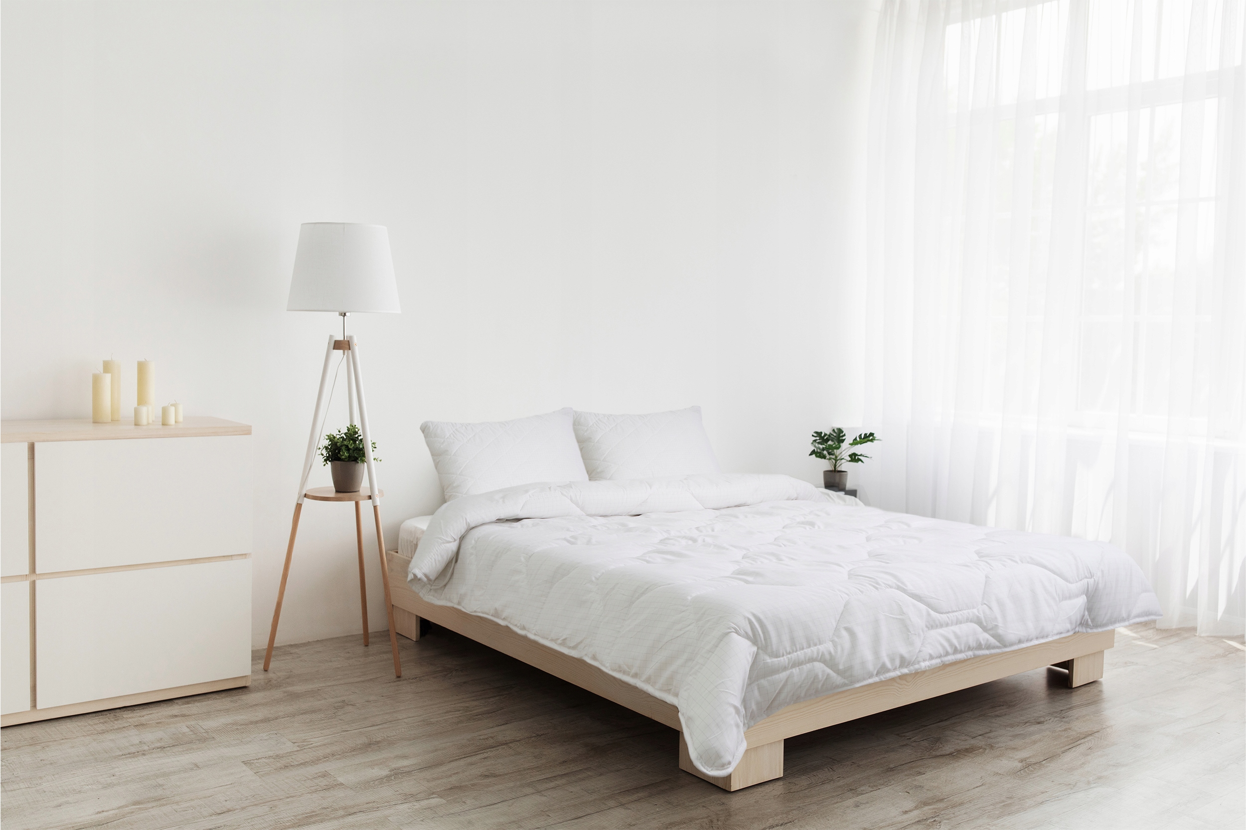 KOŁDRA 140X200 ANTYALERGICZNA CAŁOROCZNA FLORAL Szerokość produktu 140 cm