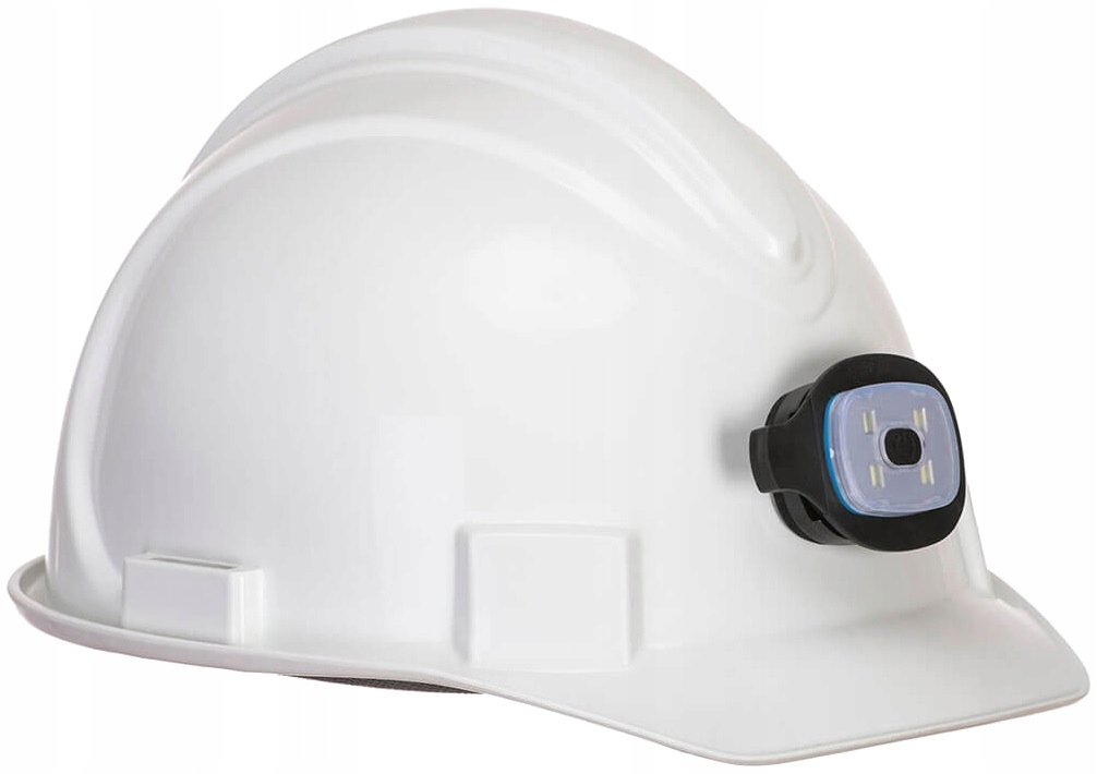 

Latarka magnetyczna Led na kask hełm budowlany