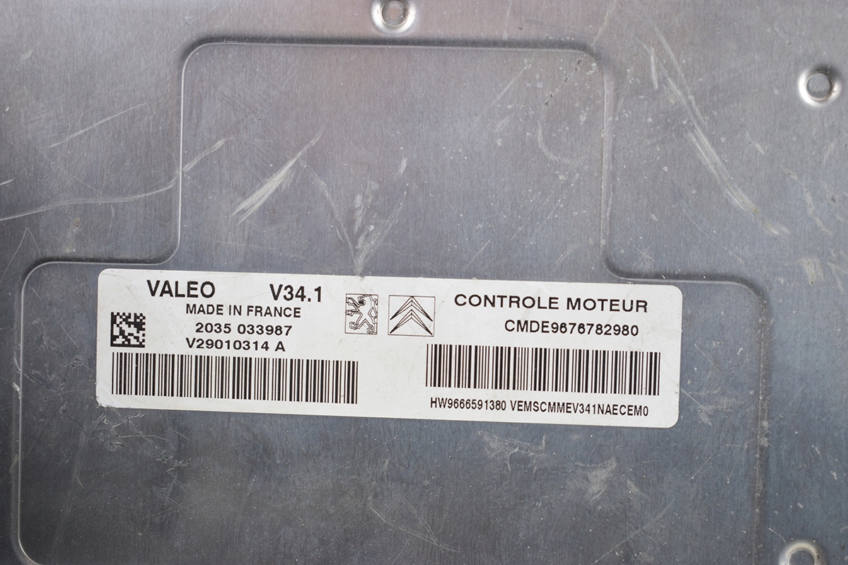 computer control unit CITROEN PEUGEOT 9676782980