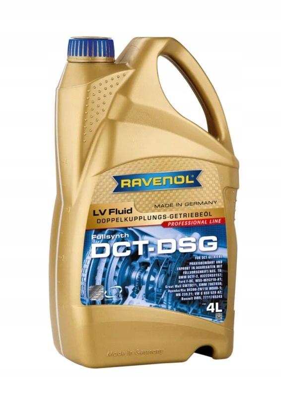OLEJ RAVENOL DCT-DSG LV FLUID 4L DCT DSG LV 4L