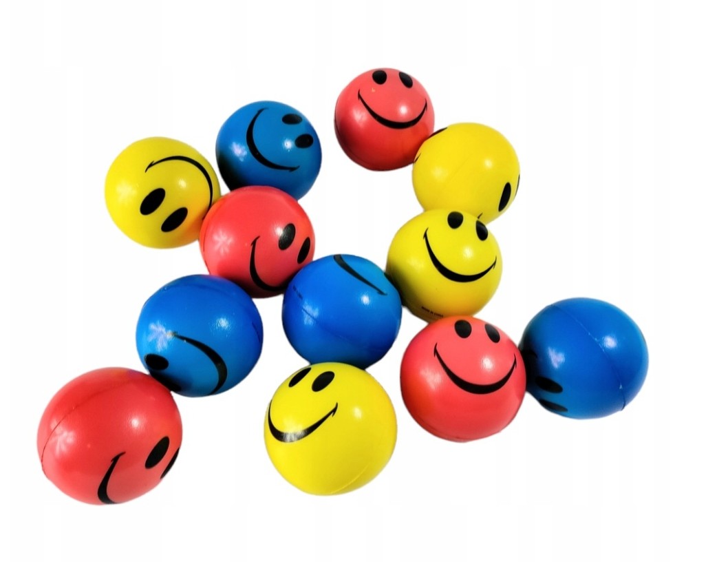 PIŁKI PIŁECZKA ZESTAW ANTYSTRESOWA 12 KOLOROWYCH PIANKOWYCH PIŁECZEK Kod producenta Piłki dla dzieci