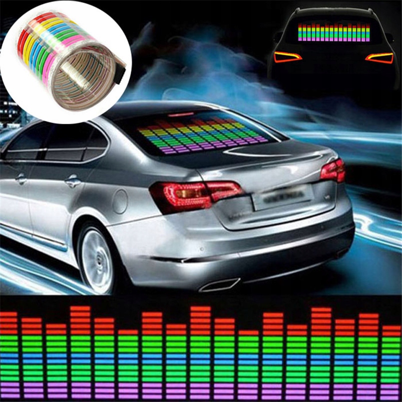 Naklejka korektor muzyczna na szybę samochodowa Producent 100%