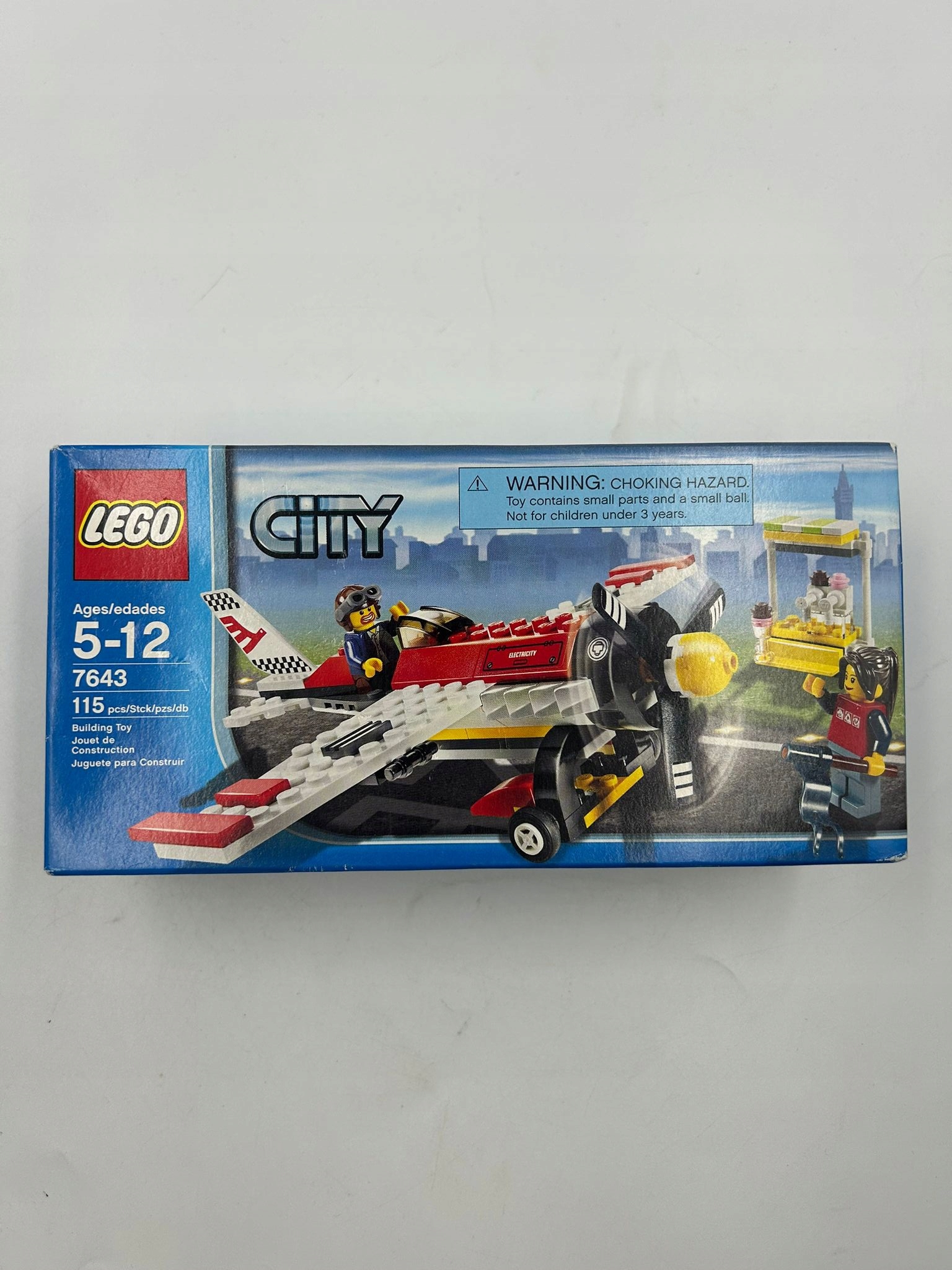 LEGO City 7643 Air Show Plane NOWE