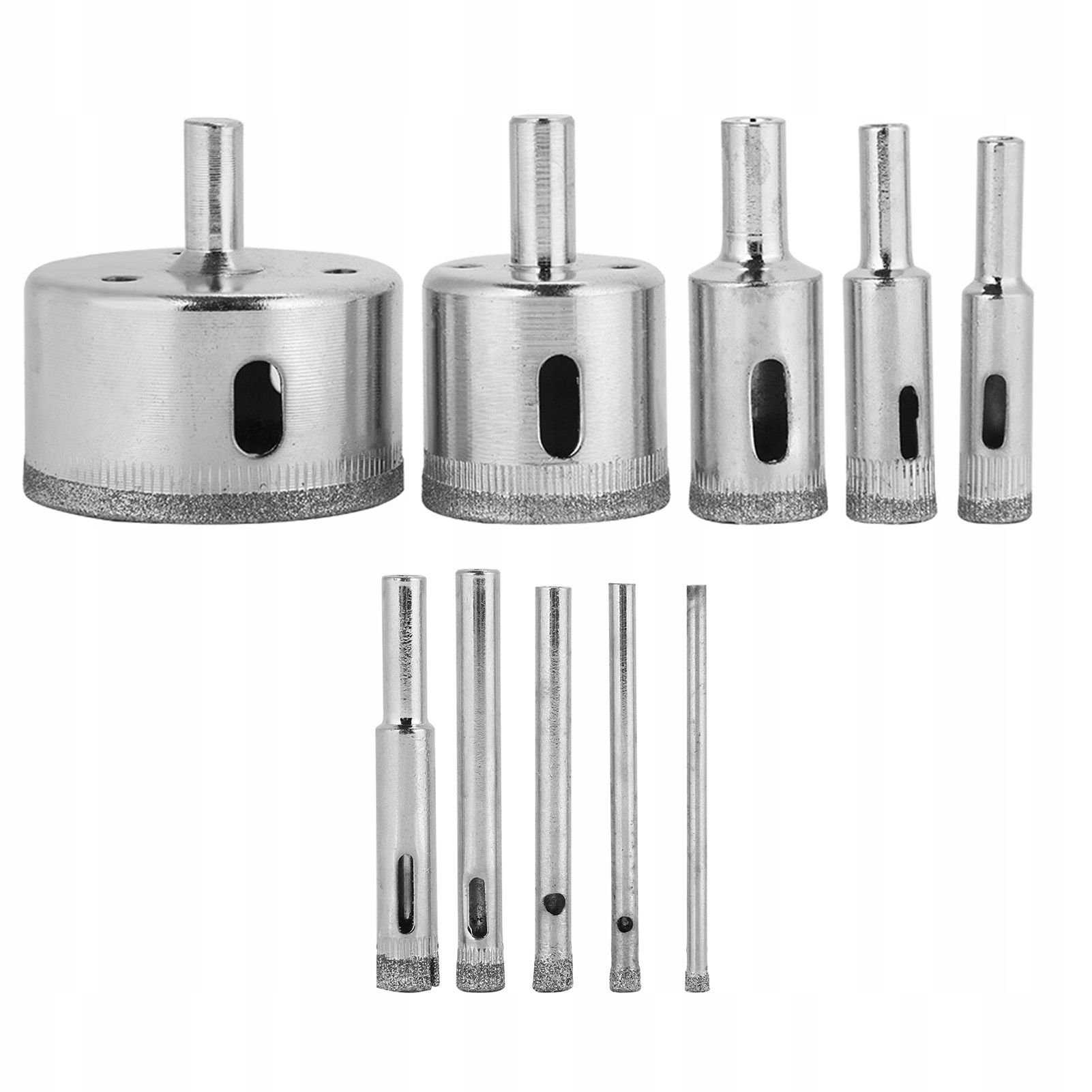 

10X Otwornice diamentowe do gresu płytek3-50MM