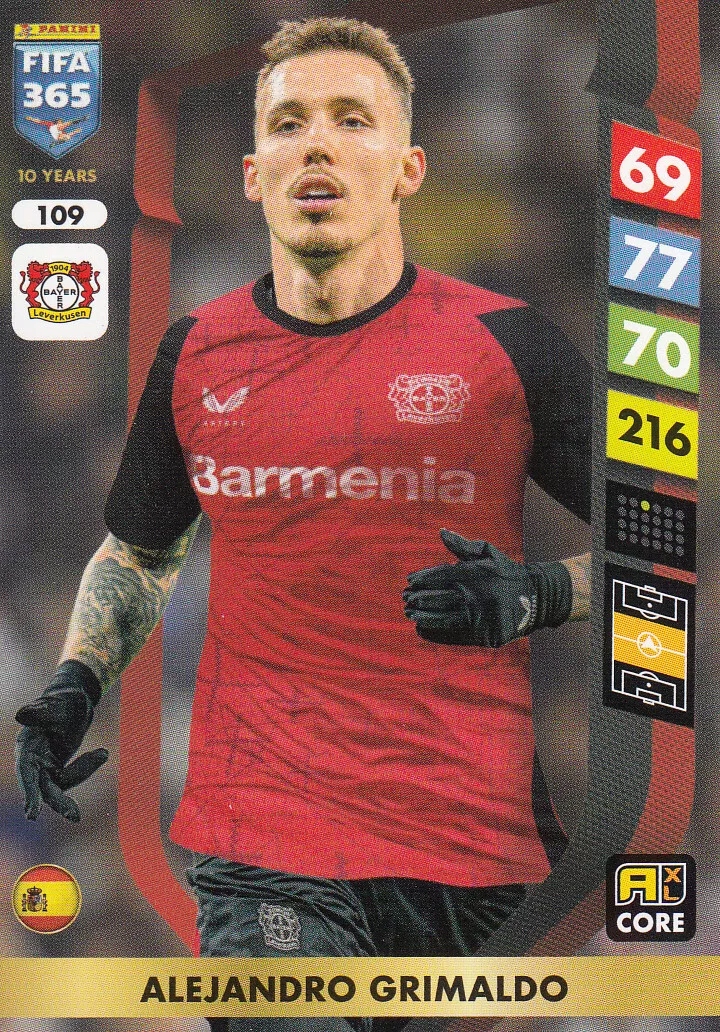 Fifa 365 2025 Core alejandro Grimaldo 109