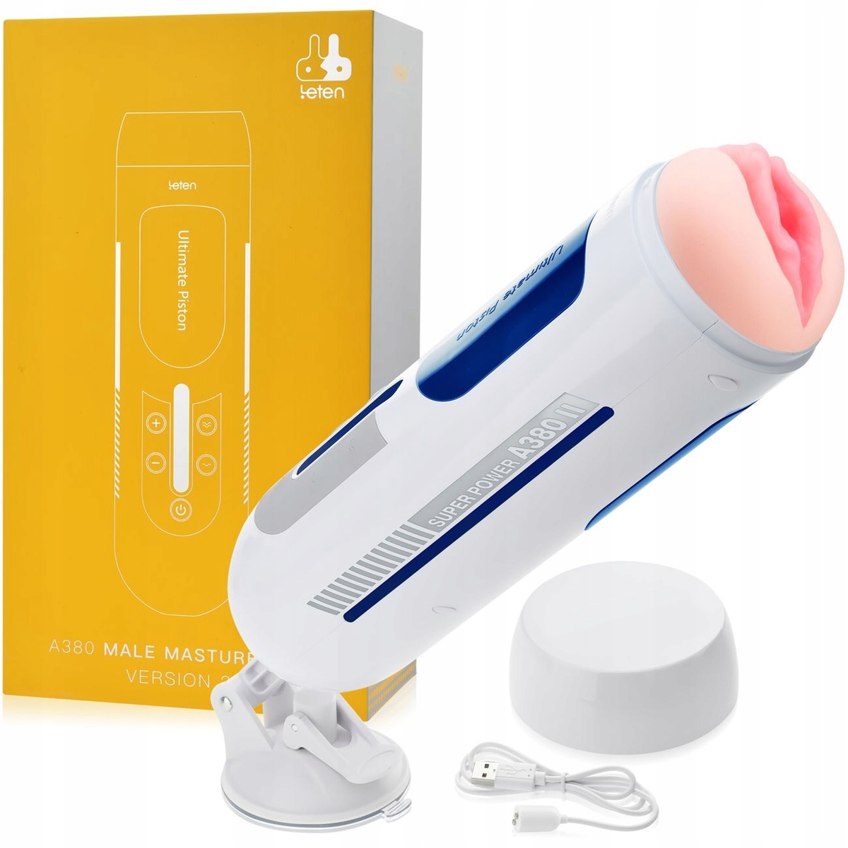 

Posuwisty Masturbator 380 Ruchów/min Leten A380NEW