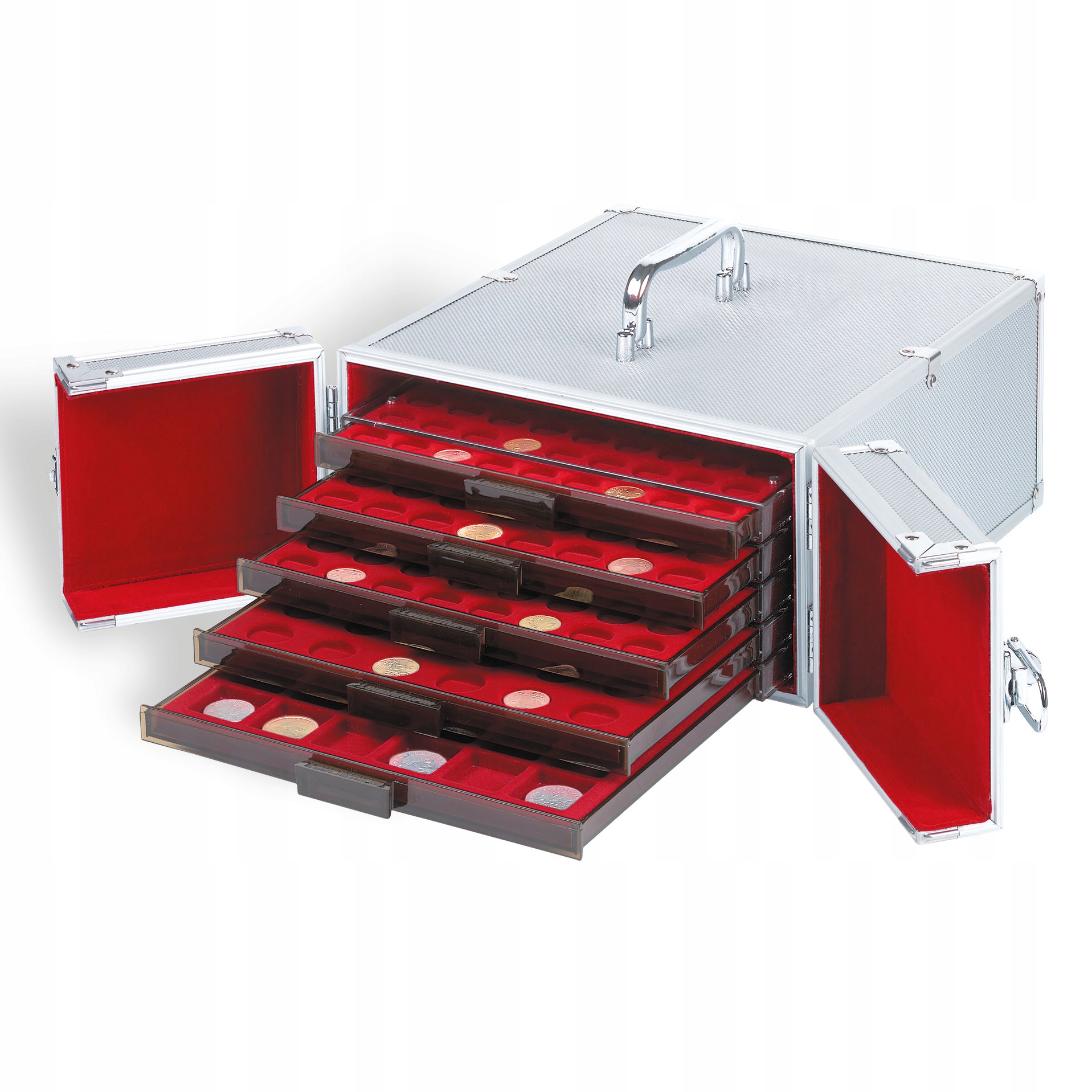 Leuchtturm Kufřík Hliníkový Cargo Mb Na 5 Palet Typu Mb