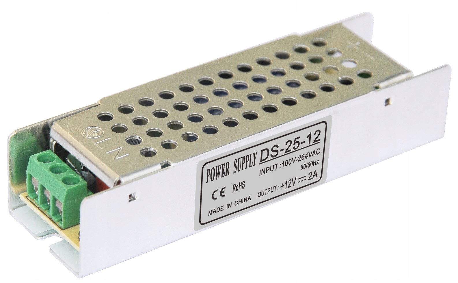 

Zasilacz Led montażowy 25W 12V 2.08A IP20 1373