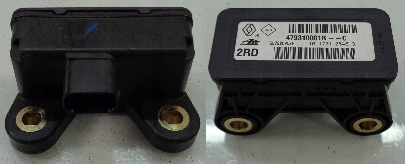 RENAULT LAGUNA III 08 R MODUŁ CZUJNIK ESP