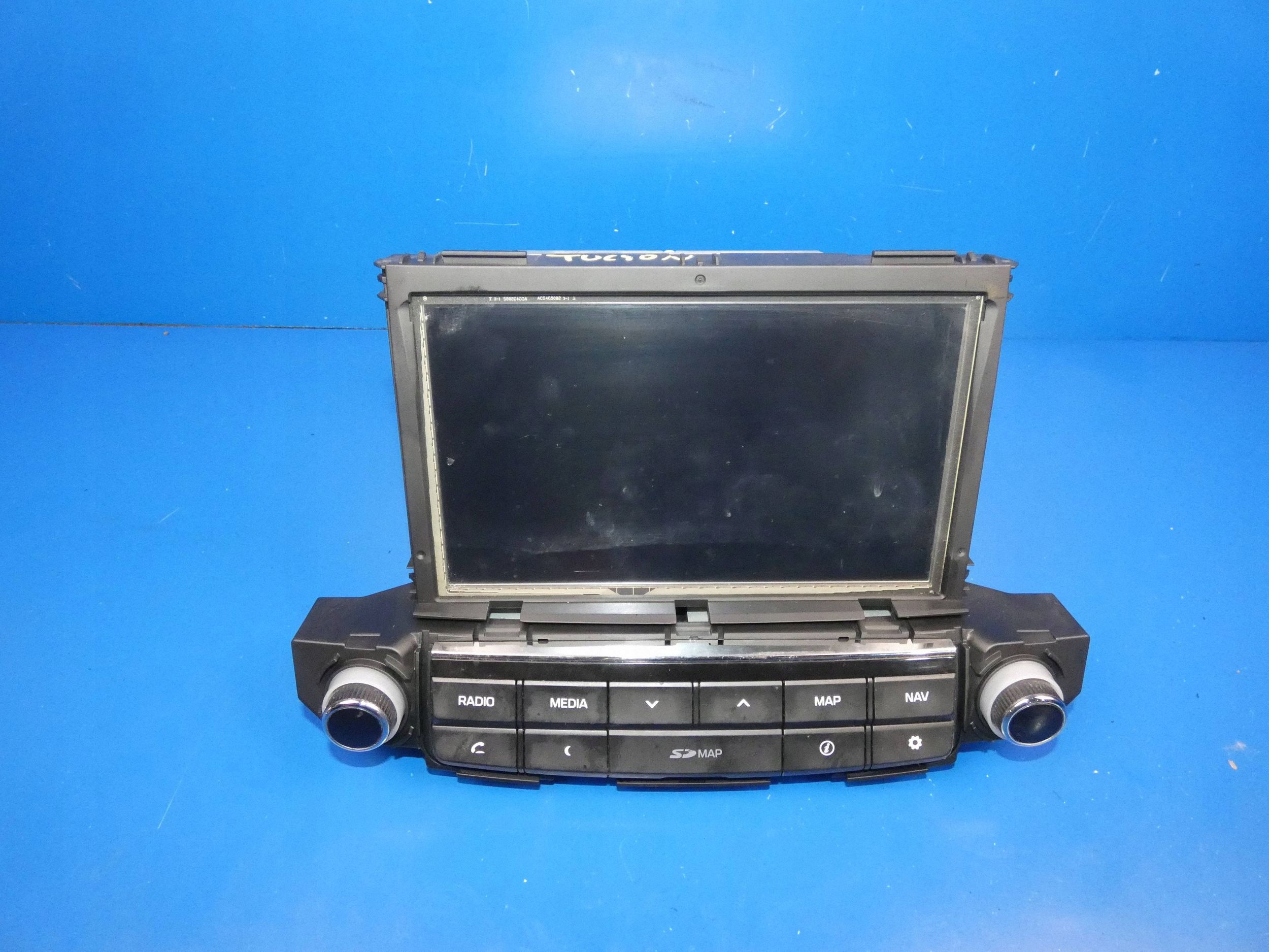 HYUNDAI TUCSON III RADIO navigation EKRAN display