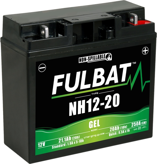 Batéria Fulbat Ful Gel NH12-20 (gélový, bezúdržbový)