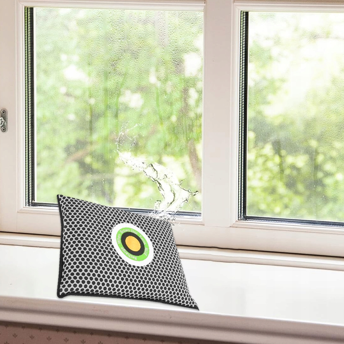 POCHŁANIACZ WILGOCI DO SAMOCHODU AUTA KAMPERA AUTOBUSU ANTY-PARA OSUSZACZ Waga produktu z opakowaniem jednostkowym 0.55 kg