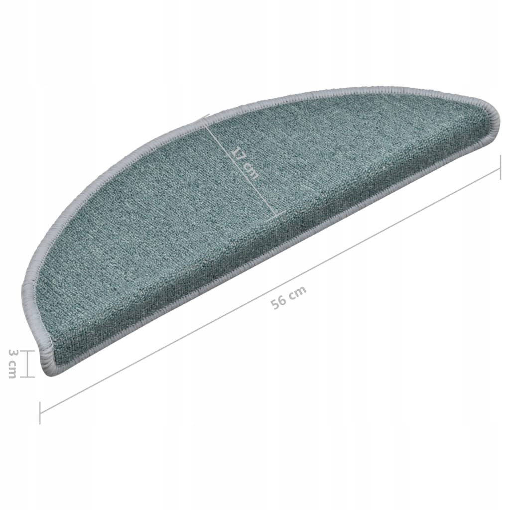 NAKŁADKI NA SCHODY 15 SZT NIEBIESKIE 56X17X3CM Kod producenta 322362